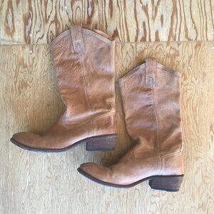 Frye Leather Cowgirl Boots size 8.5
